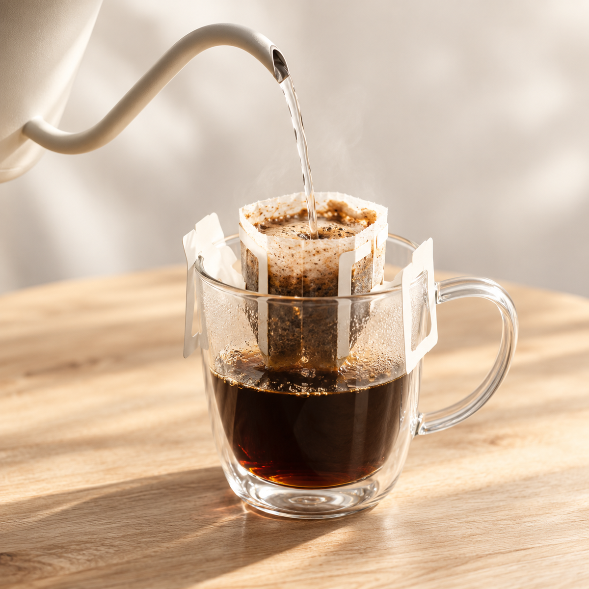 Decaffé – Kaffeebeutel zum Aufbrühen