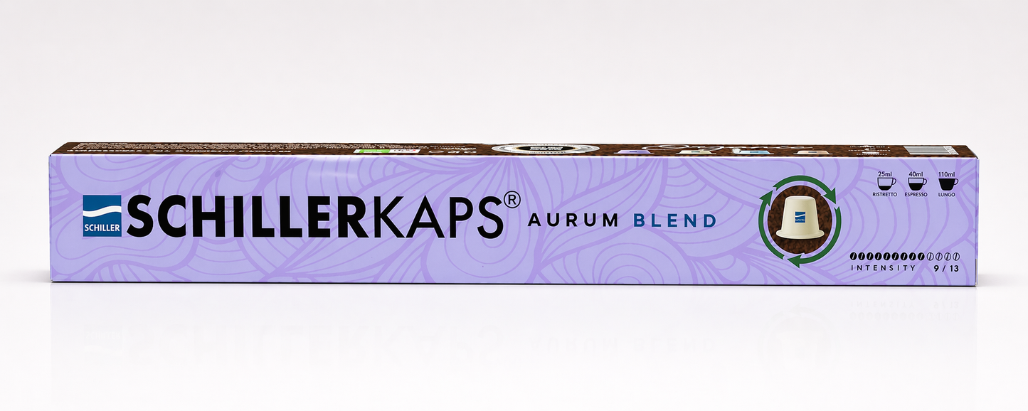 Kaffee Kapsel Aurum Blend Schiller