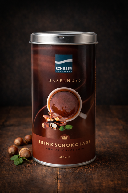Trinkschokolade Haselnuss