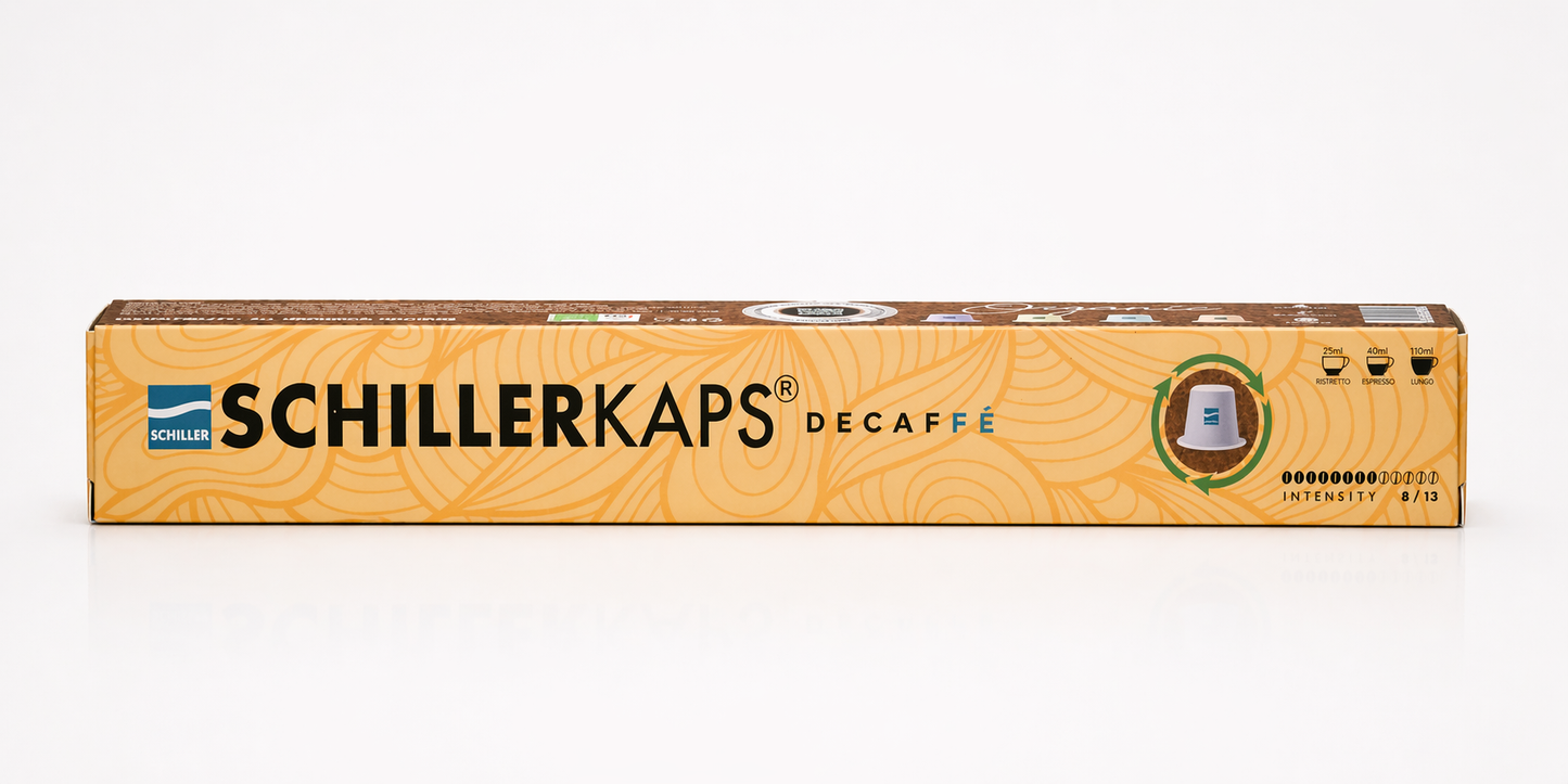 Schiller Kaffee Kapsel Decaffé 