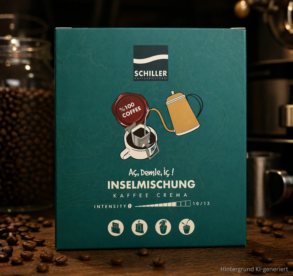 Inselmischung – Kaffeebeutel zum Aufbrühen