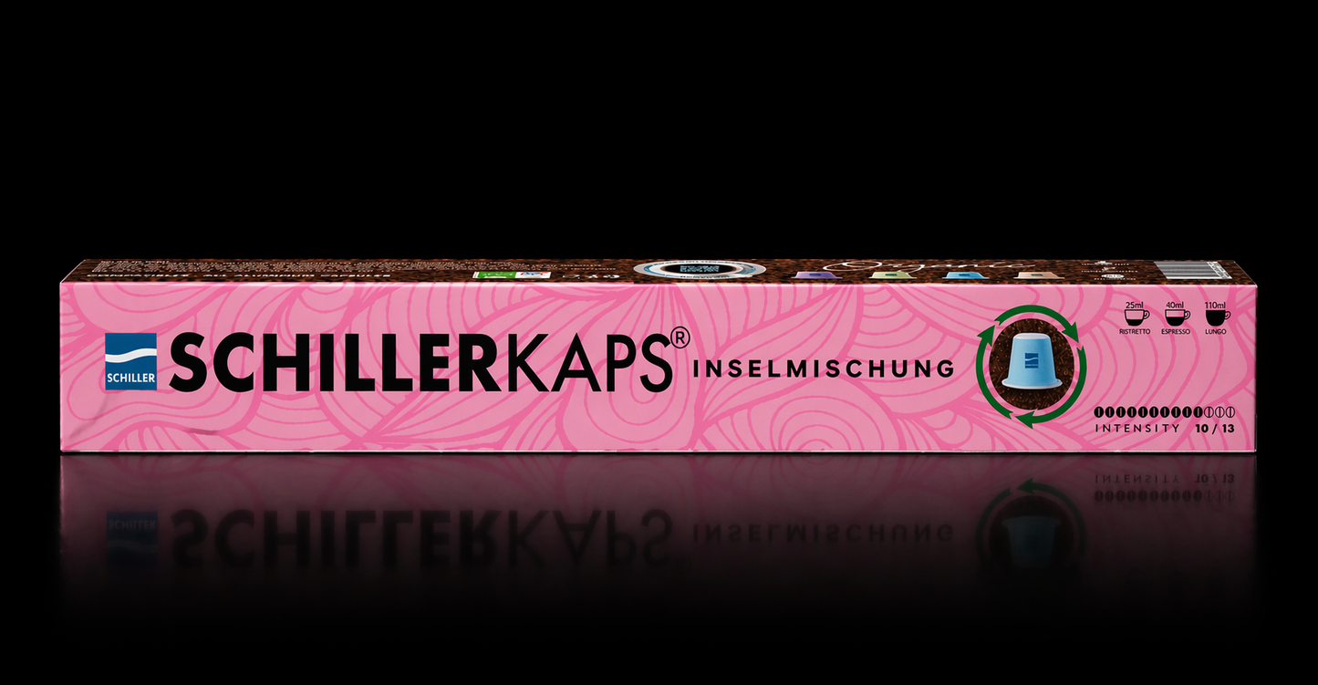 Schiller Kaffeekapsel Inselmischung organic
