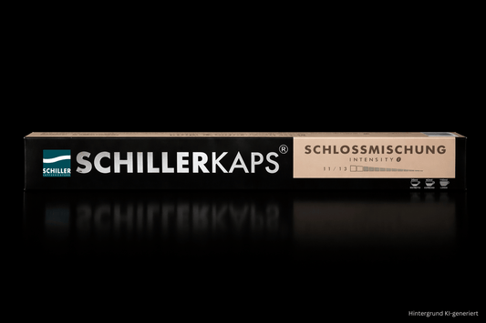 Schlossmischung Aluminium Kaffeekapseln