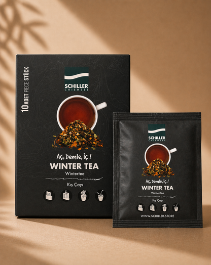 Schiller Winter Tee mit Beutel selbst aufbrühend