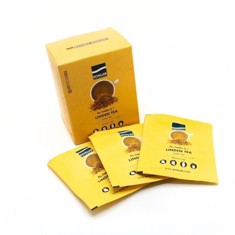 Schiller Selbstaufbrühender Kräutertee Lindenblütentee – 10er Pack